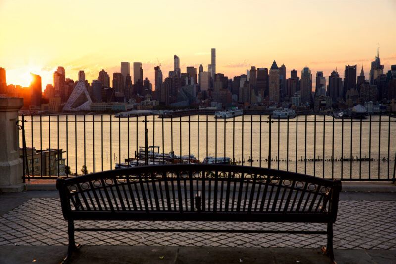 Hamilton Park, New York City Skyline