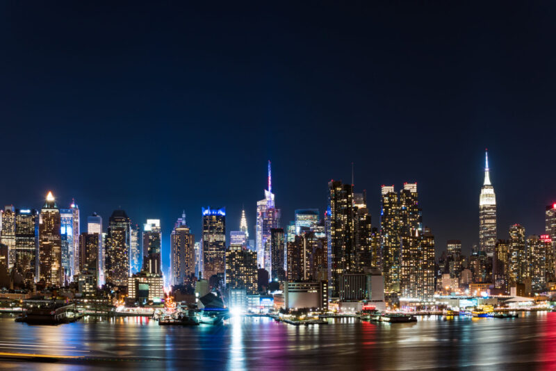 Manhattan, Hudson by Night