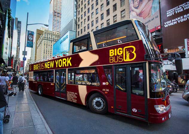 Hop On Hop Off New York, tour bus