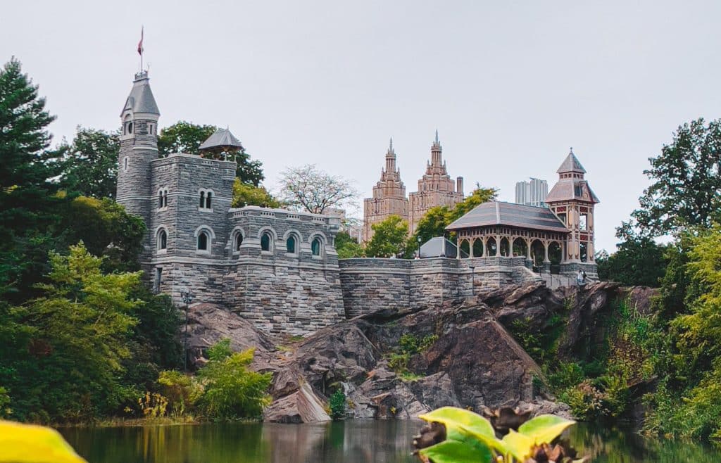 Belvedere Castle sopra il Turtle Pond, Central Park