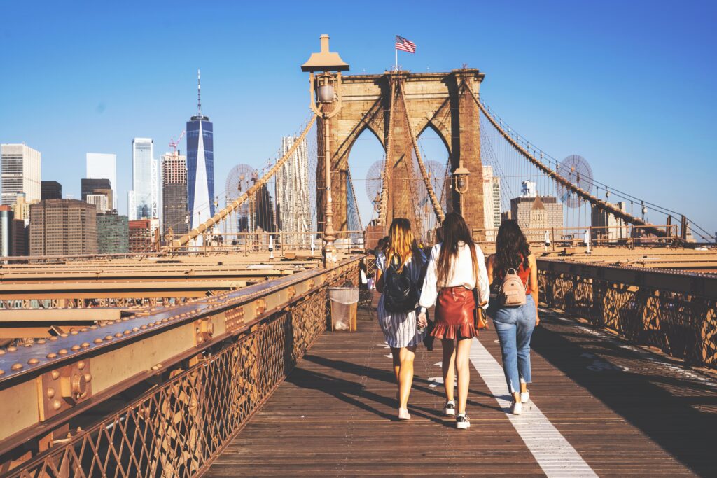 Personal photographer, Brooklyn Bridge, One World Trade Center, New York