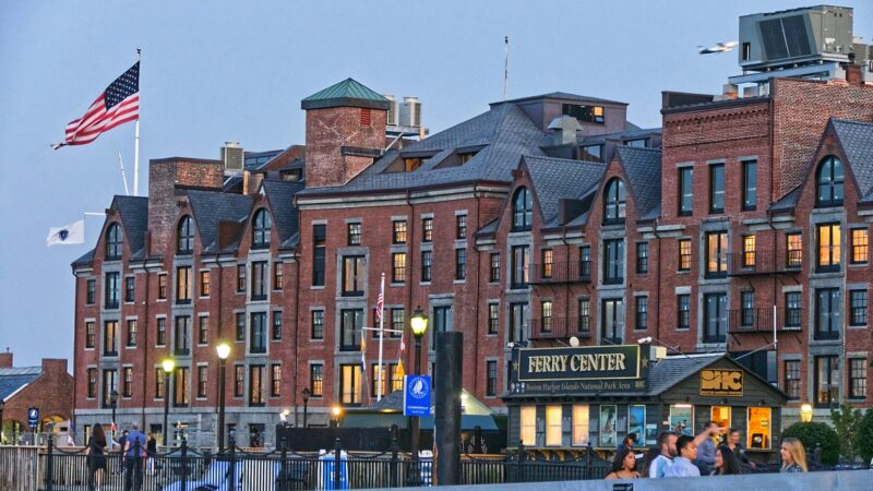 Boston Seaport, waterfront, Boston, Massachusetts