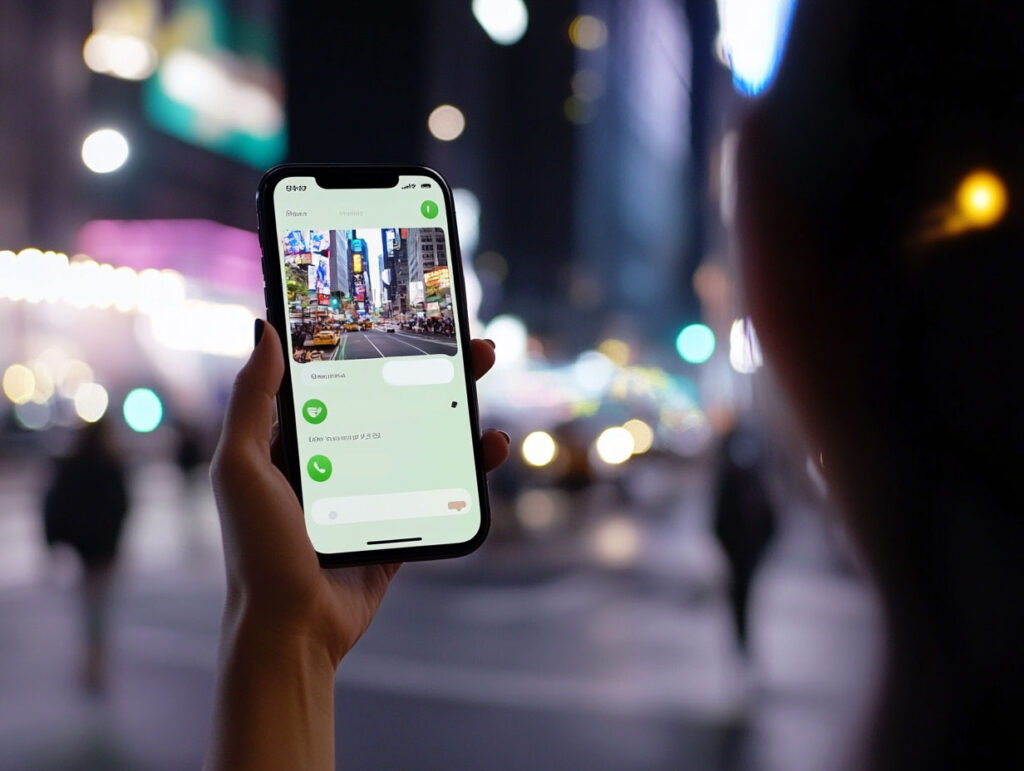Chat WhatsApp, Il Mio Viaggio Concierge New York, app smartphone